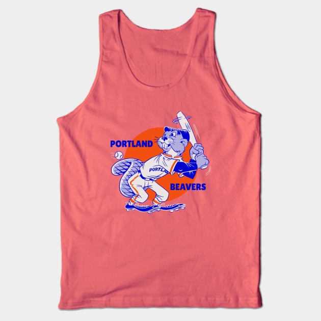 Defunct Portland Beavers Baseball 1903 Tank Top by LocalZonly